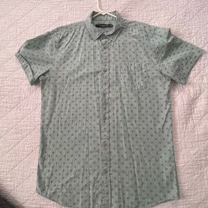 Men M Button Down Shirt